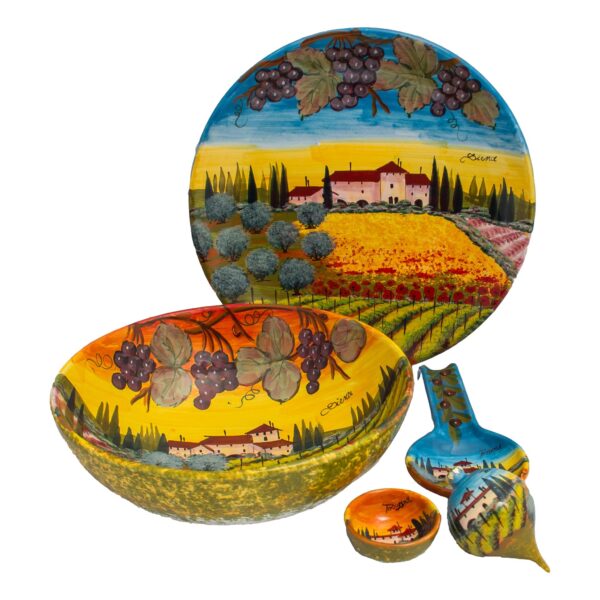 piatti ceramica Sienese