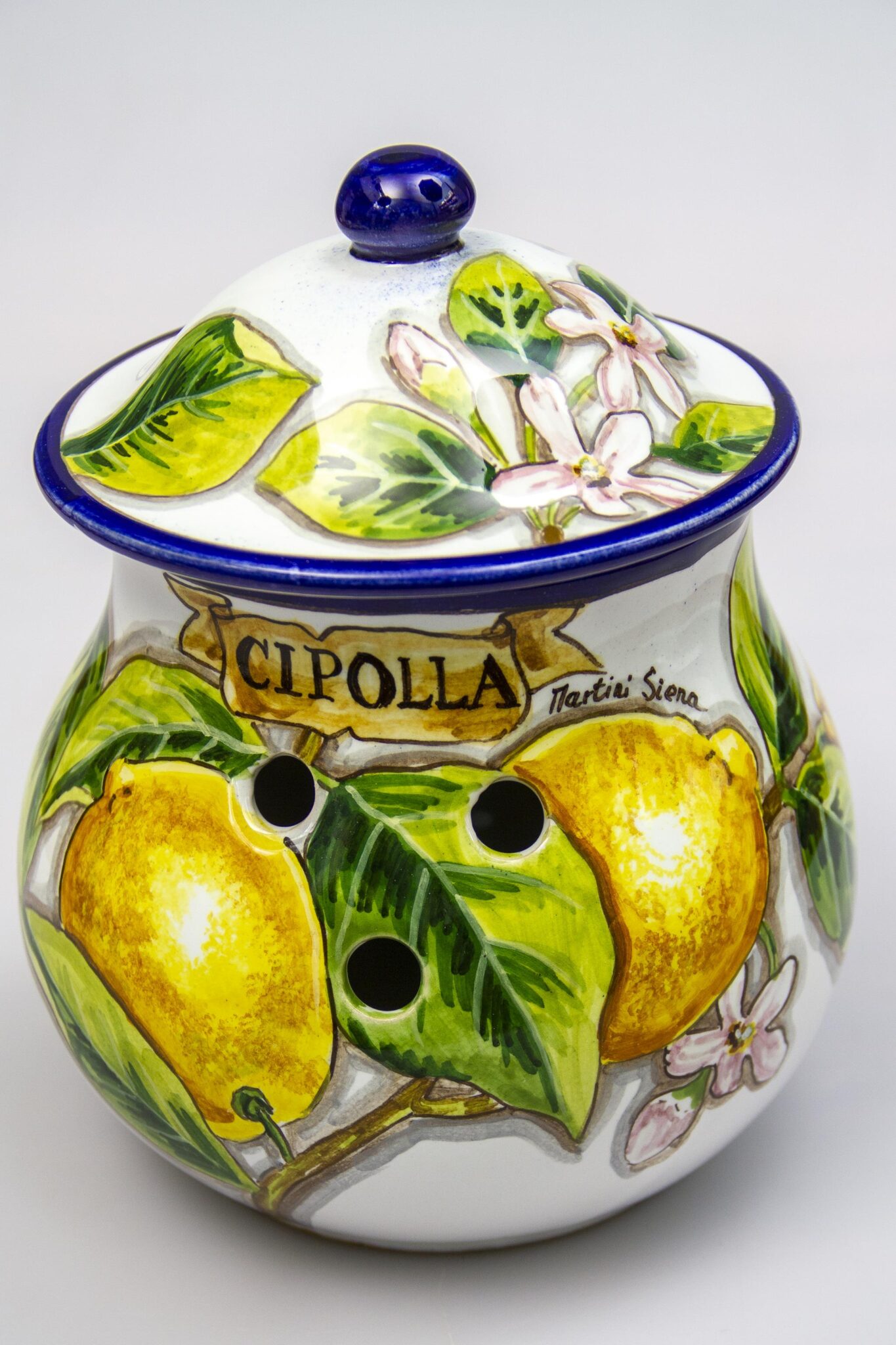 Porta cipolla Ceramica Limoni Siena – Antica Siena